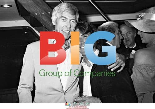 James Coburn and Dustin Hoffman at Cannes Festival