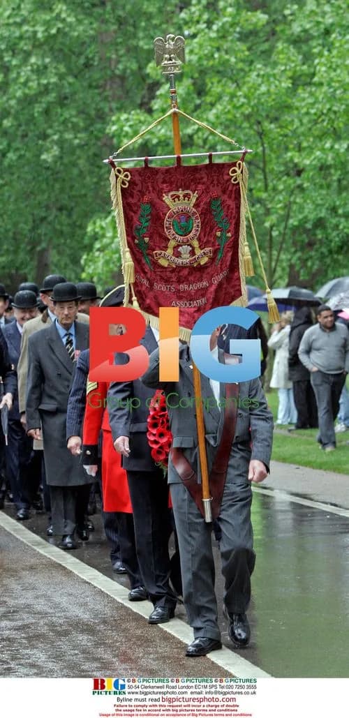 Royals at Memorial Service