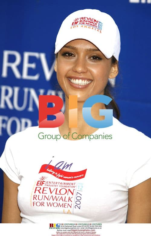 Jessica Alba at Revlon Run/Walk for Women