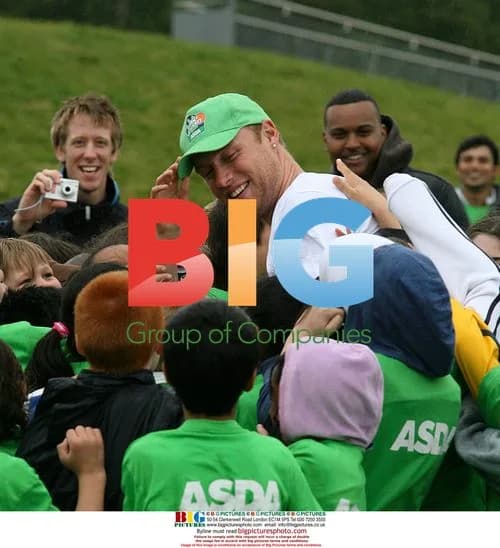 Freddie Flintoff at Asda Cricket