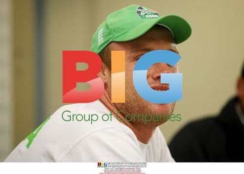 Freddie Flintoff at Asda Cricket