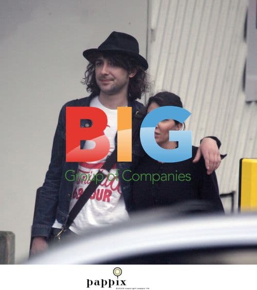 Sadie Frost and Alex Zane on London Street