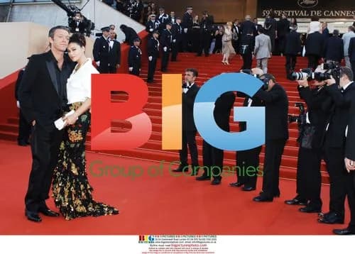 Monica Bellucci and Vincent Cassel at Cannes 2006