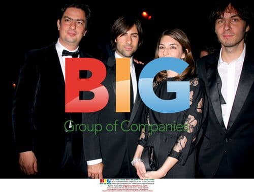 Roman Coppola, Jason Schwatzman and Sofia Coppola at Cannes