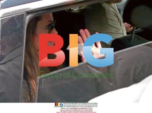 Angelina Jolie and Brother Pick Up Son