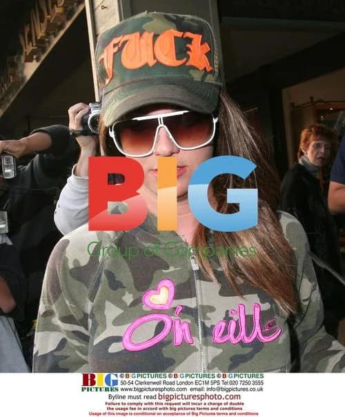 Britney Spears leaves beauty salon in LA