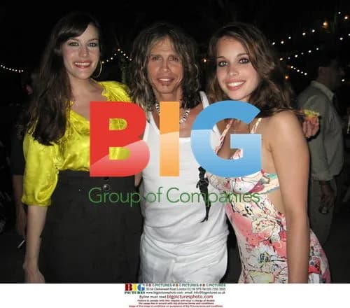 Liv Tyler, Steven, and Chelsea at Cove Hotel Opening