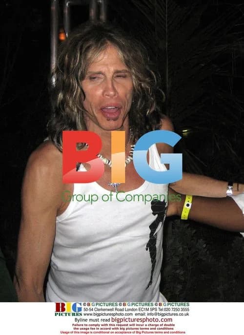 Steven Tyler at The Cain on The Cove Hotel Opening
