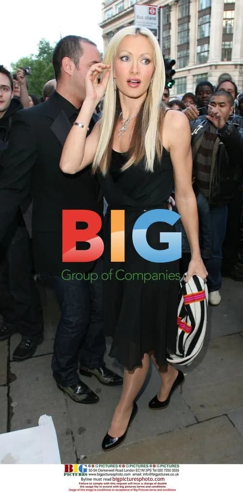 Model Caprice Bourret at Fashion Awards