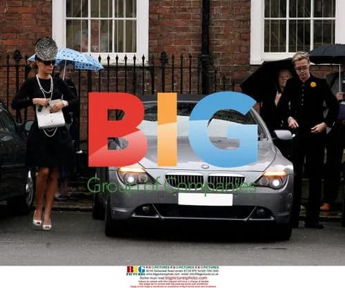 Tara Palmer-Tomkinson at Isabella Blow\'s Funeral