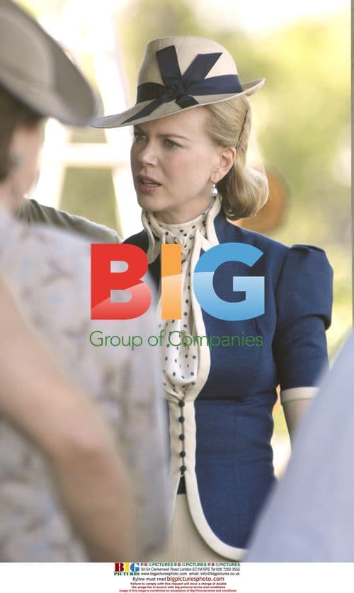 Nicole Kidman and Keith Urban on set of "Australia"