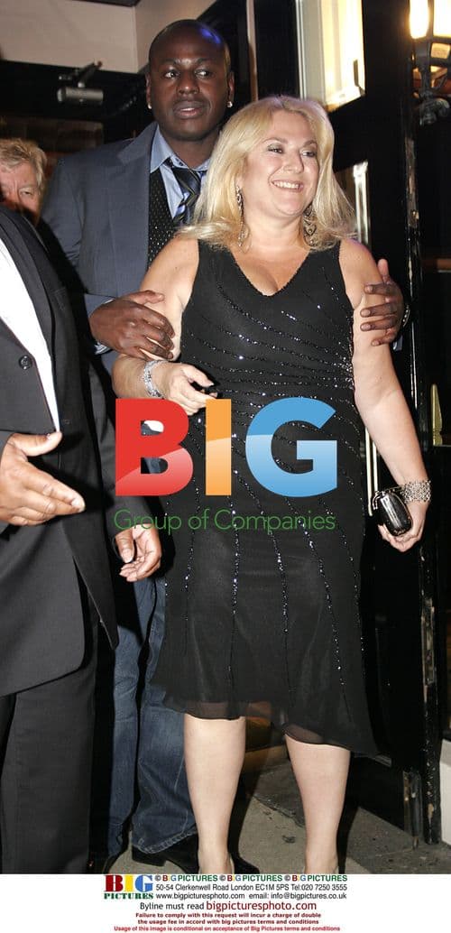 Vanessa Feltz and Ben Ofoedu at Dover Street Dinner