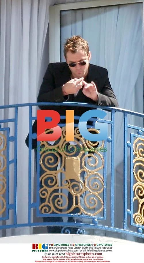 Jude Law Leaves Martinez Hotel in Cannes