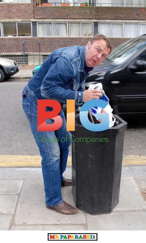 Paul Ross Seen in London with Trousers Down