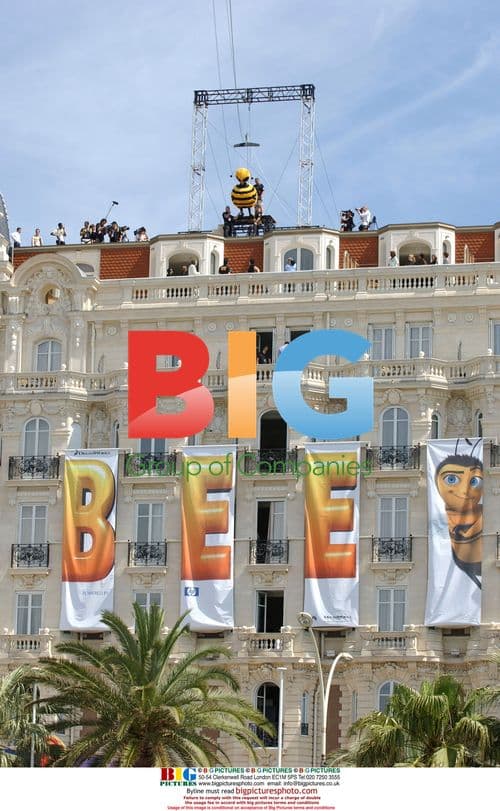 Jerry Seinfeld Arrives at Cannes as Bee