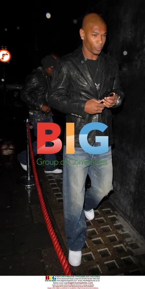 Model Danielle Lloyd and Marcus Bent at Club Pangaea
