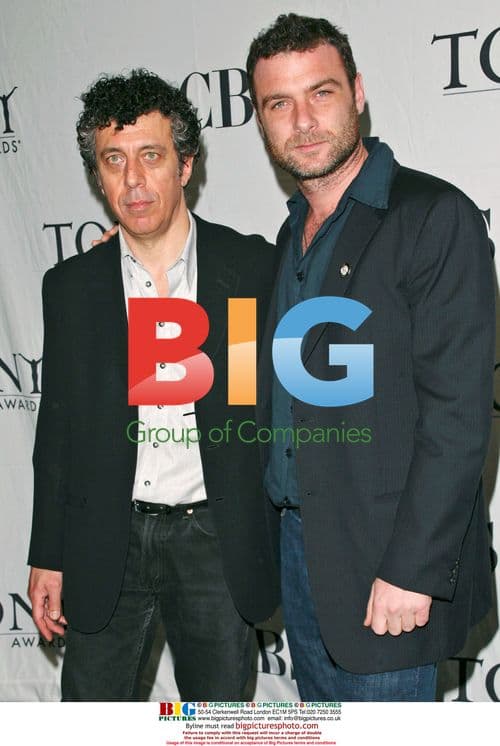 Eric Bogosian and Liev Schreiber at 2007 Tony Awards Nominees