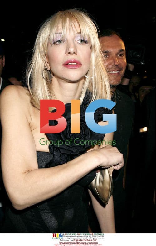 Courtney Love and David LaChapelle at Mr Chows