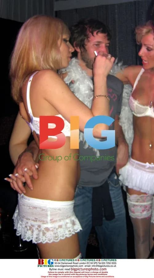 James Blunt with Strippers at Cannes