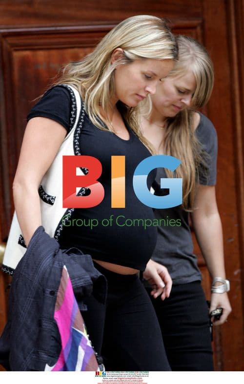 Pregnant Davinia Taylor and Kate Moss's assistant