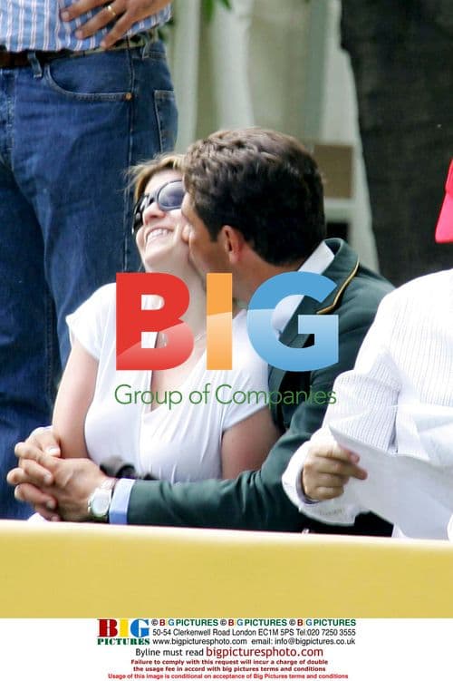 Athina Onassis Supports Husband at CIS Equestrian Event