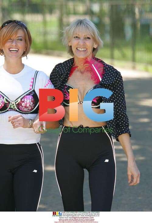 Celebrities Train for Playtex MoonWalk