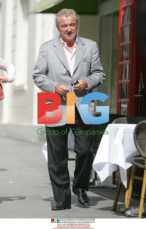 Terry Venables Dining Alone