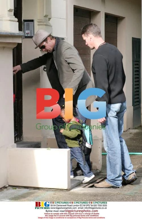 Brad Pitt & Angelina Jolie's Family Outing
