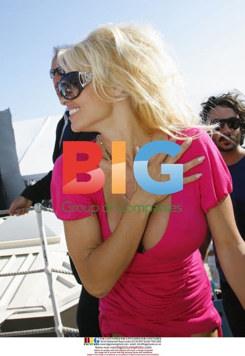 Pamela Anderson Photoshoot in Cannes