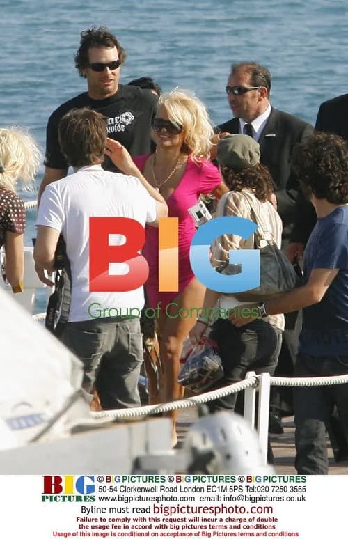 Pamela Anderson Photoshoot in Cannes