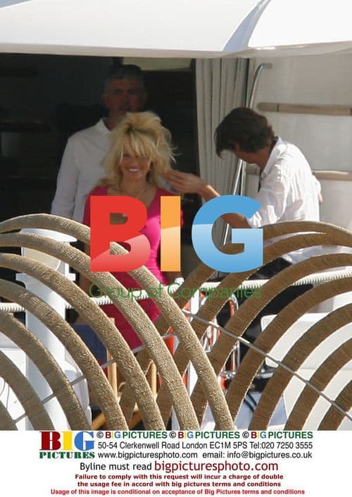 Pamela Anderson Yacht Photoshoot