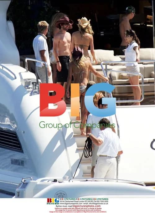 James Blunt with Kid Rock and Girls on Yacht in Cannes