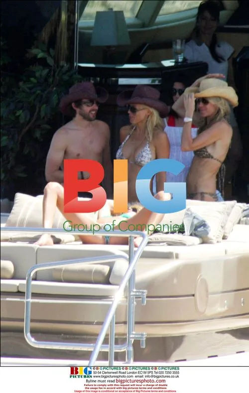 James Blunt, Kid Rock, and May Andersen on Yacht