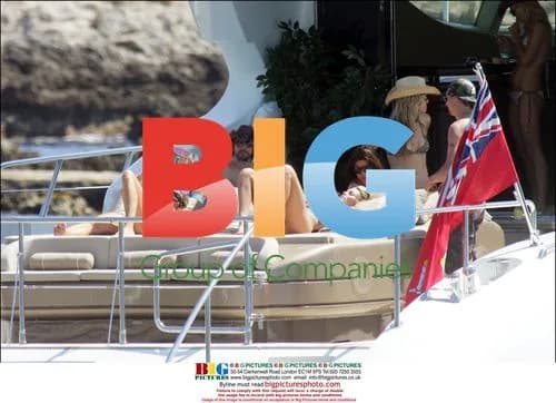 James Blunt, Kid Rock, and Model on Yacht in Cannes