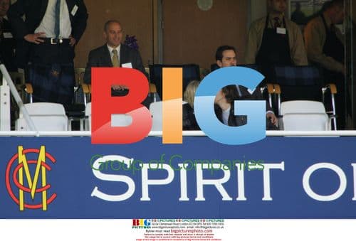 Johnny Borrell and Kirsten Dunst at Lord's