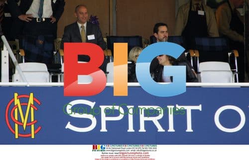 Johnny Borrell and Kirsten Dunst at Lord's