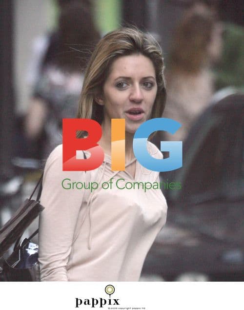 Heather Swan out shopping in London