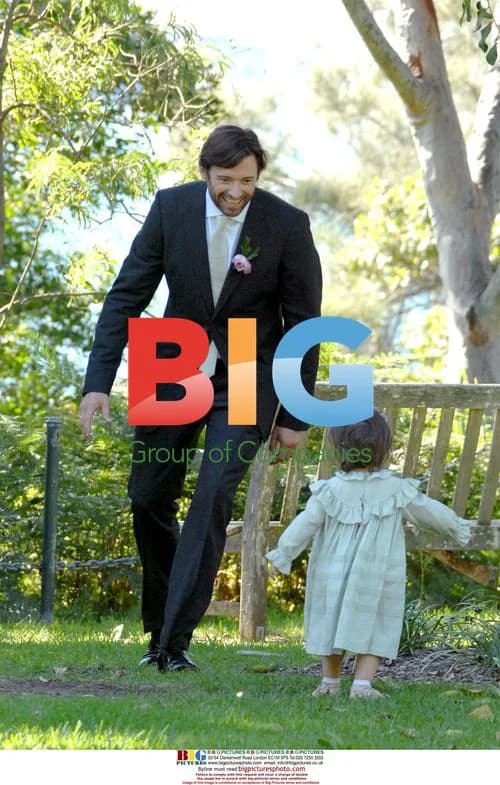 Hugh Jackman Attends Friend's Wedding