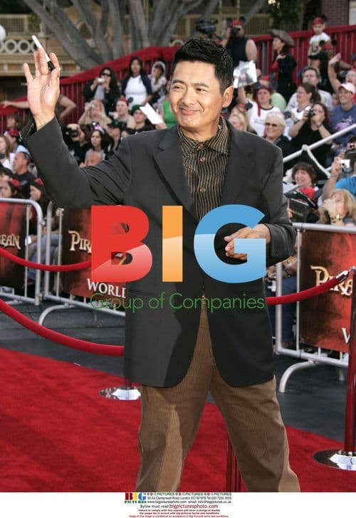 Chow Yun Fat at 'Pirates' Premiere