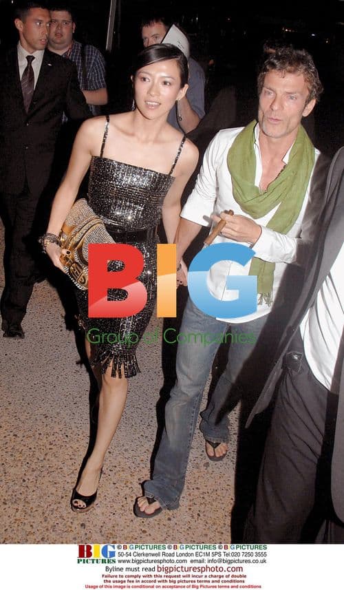 Gong Li on Roberto Cavalli's yacht at Cannes