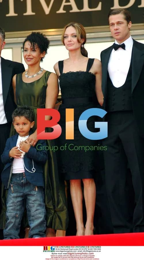 Jolie, Pitt, Pearl at Cannes for "A Mighty Heart"