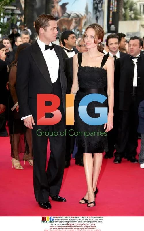 Angelina Jolie and Brad Pitt at "A Mighty Heart" Premiere