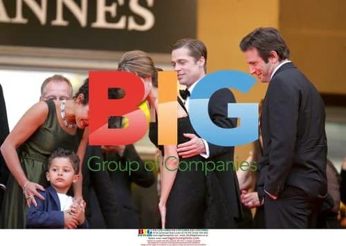 Jolie, Pitt, Pearl at "A Mighty Heart" Premiere