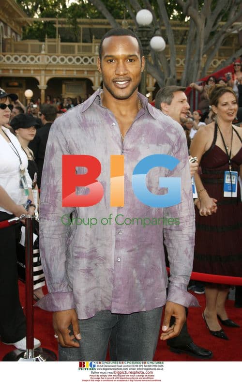 Henry Simmons at Pirates of the Caribbean Premiere