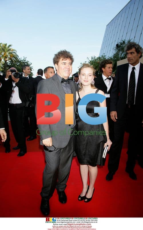 Pedro Almodovar and Sarah Polley at Cannes