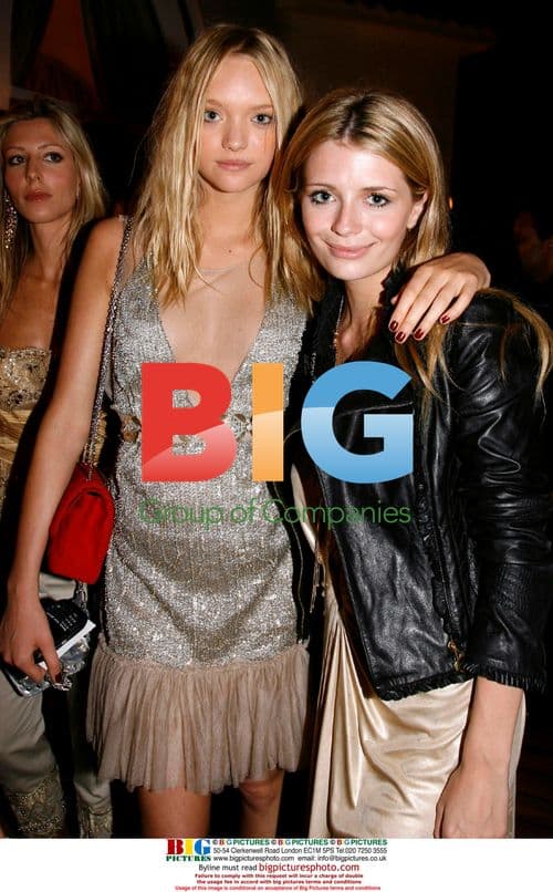 Gemma Ward and Mischa Barton at Degrisogono Party