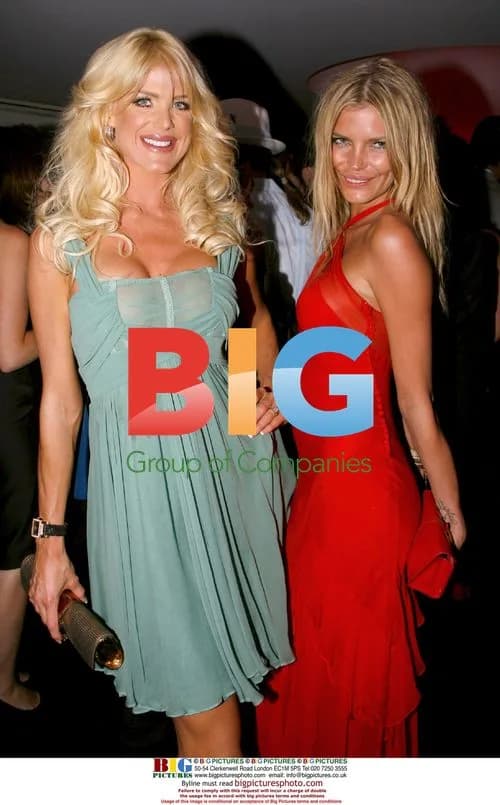 Victoria Silvstedt and May Andersen at Cannes Party
