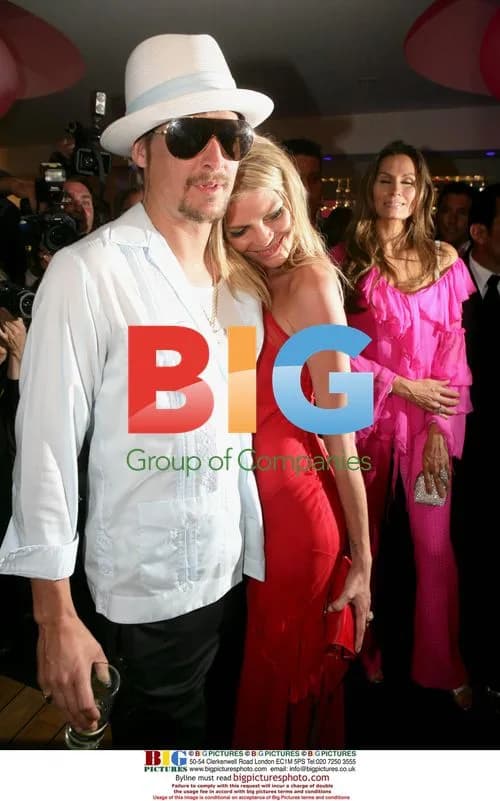 Kid Rock and May Andersen at de Grisogono Party