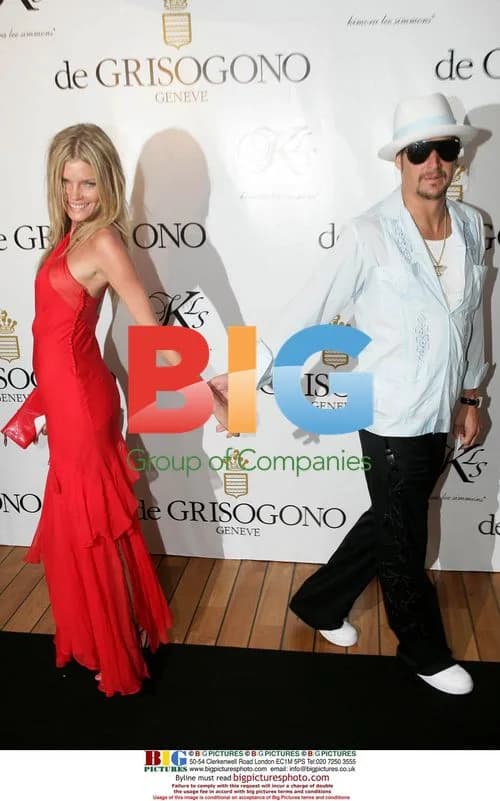 Kid Rock and May Andersen at de Grisogono Party