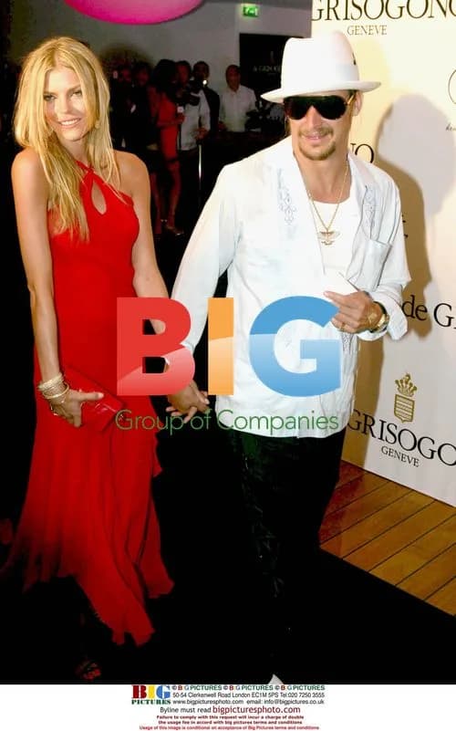 Kid Rock and May Andersen at de Grisogono Party